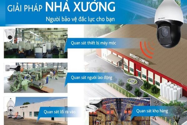 Thi công camera an ninh cho nhà xưởng, kho bãi ở Cần Thơ trọn gói