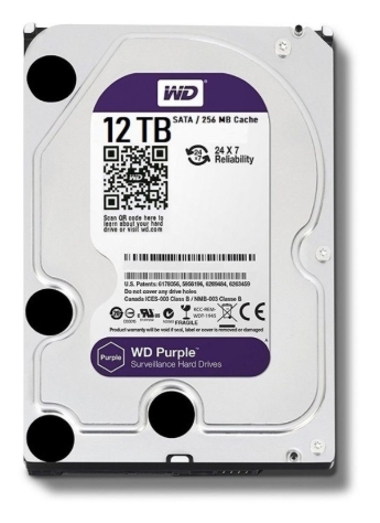 Ổ cứng 12TB Western (Tím) WD121PURP; 36T