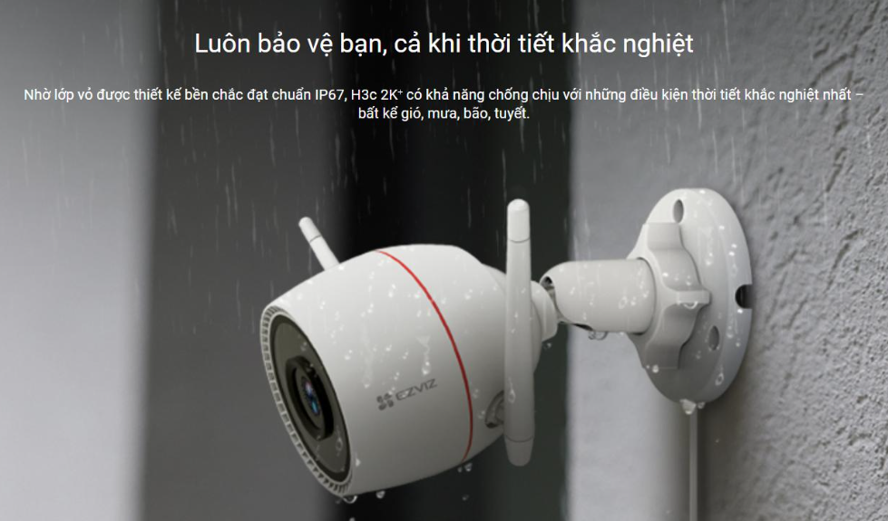 Camera Ezviz CS-H3C 4mp, Color Night; 24T