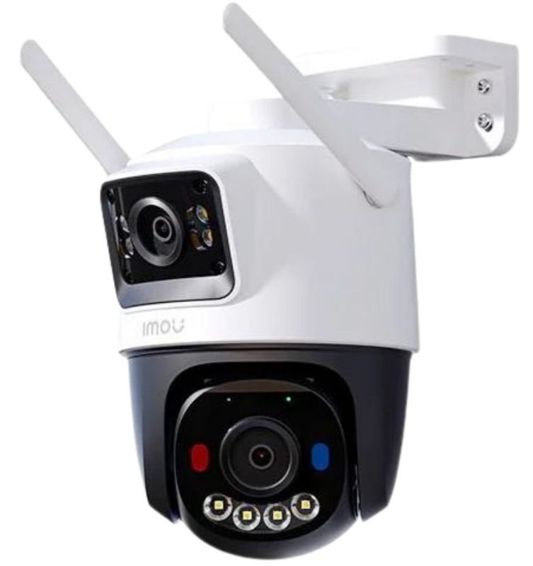 Camera Imou 4G 2 ống kính ngoài trời IPC-S7XCP-6M1TED-EU 6.0MP | Kết nối 4G | Có màu ban đêm | Phát hiện người, xe | Đàm thoại 2 chiều, xoay 355° | Hỗ