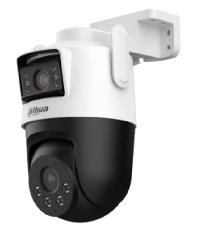 Camera Wifi 2 Ống kính Ngoài trời 6MP DAHUA DH-P3D-3F-PV | Báo động đèn và còi hú | Tích hợp Micro và Loa, đàm thoại 2 chiều | Hỗ trợ thẻ 256GB, ONVIF