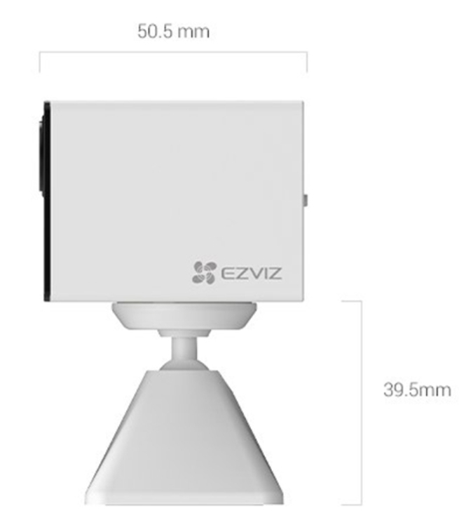 Camera mini không dây Ezviz CS-CB2 4G 3M | Ban đêm hồng ngoại 8m | Phát hiện thông minh chuyển động của người | Đàm thoại hai chiều | pin lên đến 50 n