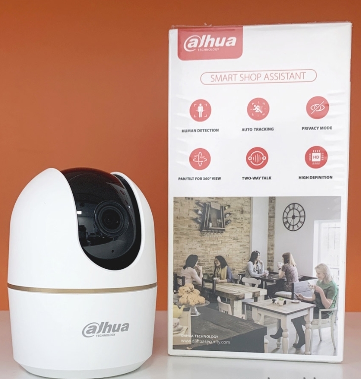 Camera Wifi quay quét trong nhà Hero A1 5MP DAHUA DH-H5AE | Tầm xa hồng ngoại 10m | Tích hợp mic và loa, hỗ trợ đàm thoại 2 chiều | Tích hợp báo động