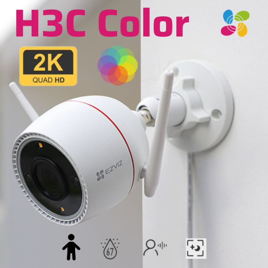 Camera Ezviz CS-H3C 4mp, Color Night; 24T