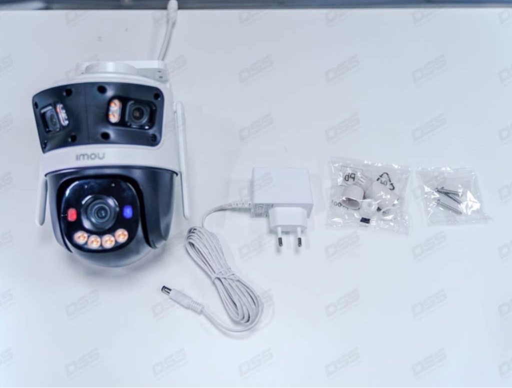 Camera 3 Ống kính Ngoài trời IMOU IPC-S7UP-11M0WED 11MP | Ống kính cố định: 3MP, Ống kính quay quét: 5MP | Tầm nhìn ban đêm: 30m | Tích hợp Mic & Loa.