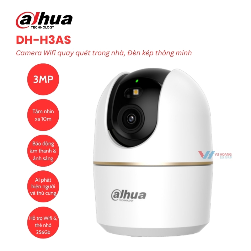 Camera Wifi Hero 5MP DAHUA DH-H5AS