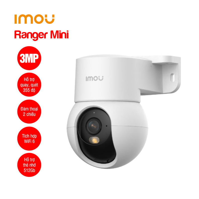 Camera Wifi iMOU Ranger Mini 3MP (IPC-K2MP-3H1WE)